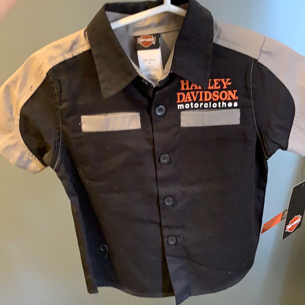 Harley Davidson 2T button up